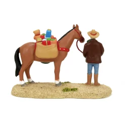 Department 56 Christmas Canyon Village The Cowboy Pastor Figure 6014693 Sale