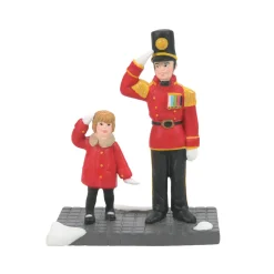 Department 56 Christmas In The City Village Joining Forces Figure 6007587 New