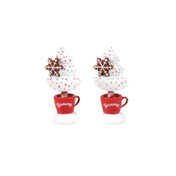 Department 56 Christmas Village Cocoa & Cream Topiary 6013621