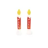 Department 56 Christmas Village Blow Mold Candle Set 6014721