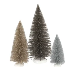 Department 56 Christmas Village Accessory Night On The Town Trees 6015658 Discount