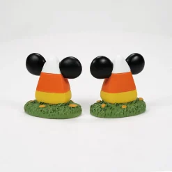 Department 56 Disney Mickey's Pumpkintown Candy Corn Topiaries 6013682 Discount