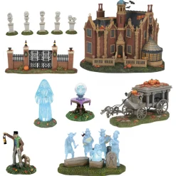 Department 56 Disney Village Disney World Haunted Mansion 2025 8 Pc Set Discount