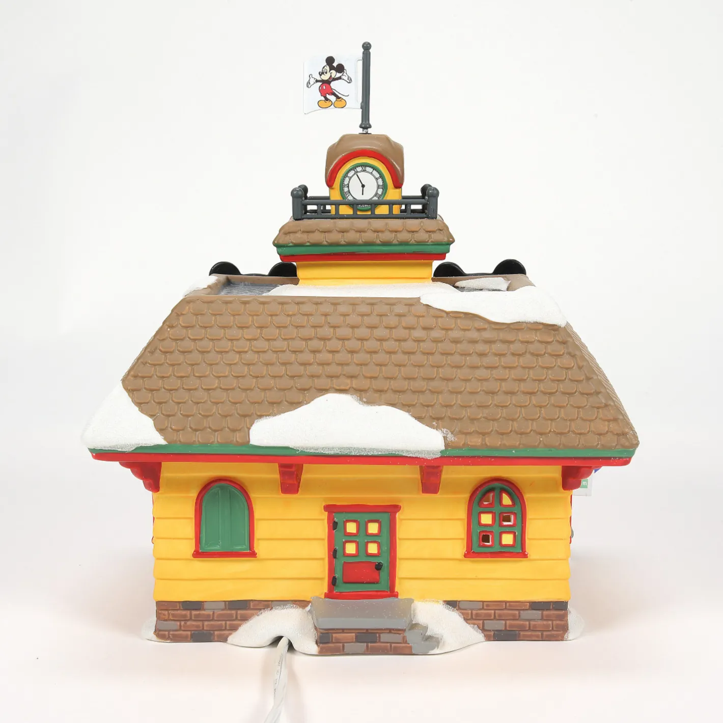 Department 56 Disney Village Mickey's Train Station Building 4032203 New