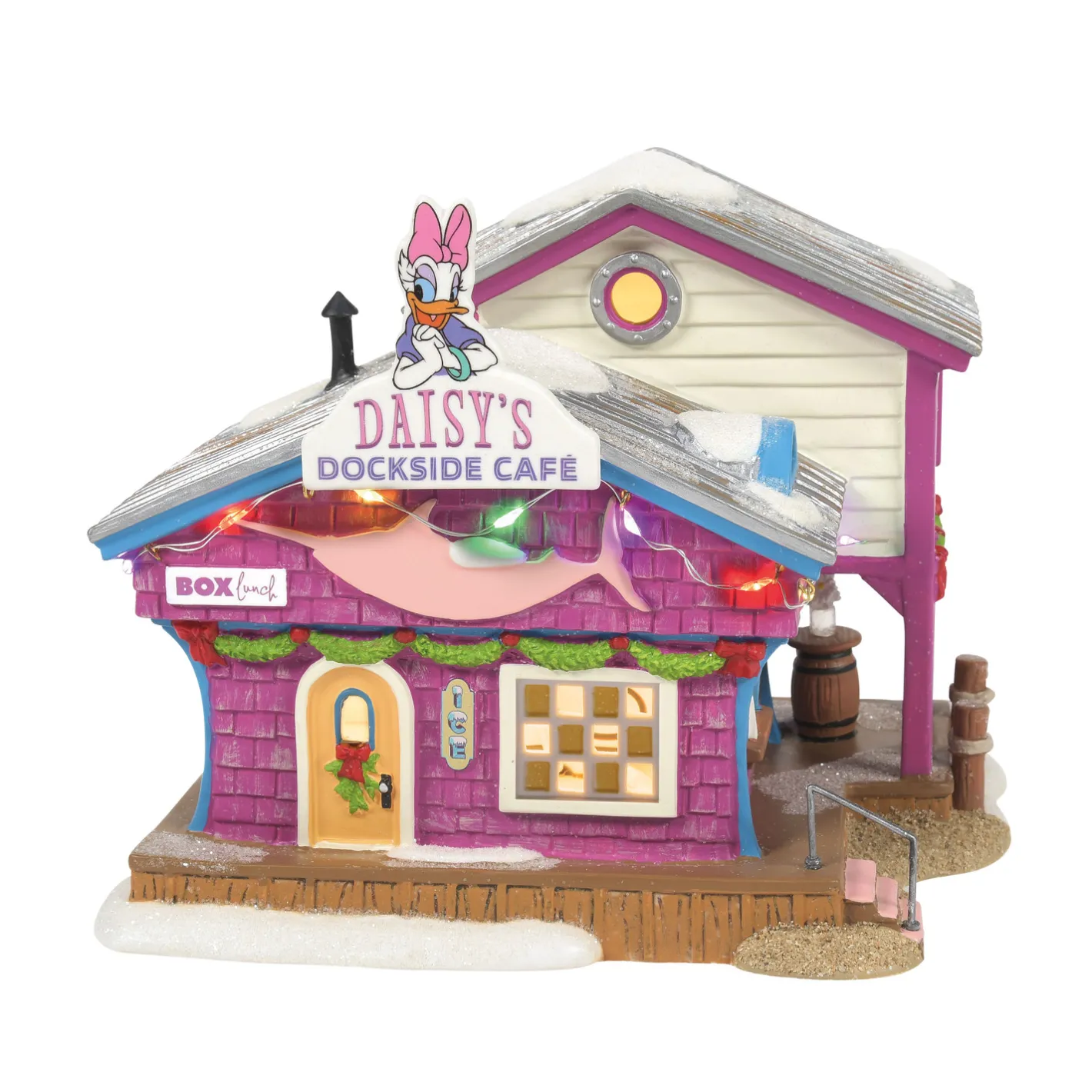 Department 56 Disney Village Daisy's Dockside Cafe Building 6014523 Online