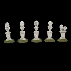 Department 56 Disney World Haunted Mansion Village 8 Pc Set Outlet