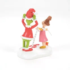 Department 56 Grinch Village Being Fitted for a Santy Suit Figure 6013019 New