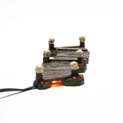 Department 56 Halloween Village Lit Haunted Boardwalk 6013642 Sale