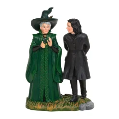 Department 56 Harry Potter Village Snape & McGonagall Figure 6003331 Discount