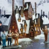 Department 56 Harry Potter Village Professor Slughorn & the Trio Figure 6006515 Sale