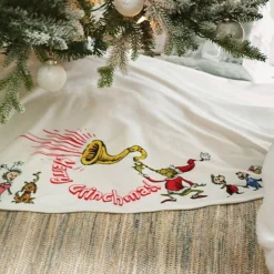 Department 56 Merry Grinchmas Christmas Trees Skirt 6015836 Best