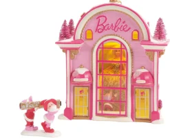 Department 56 North Pole Village Barbie Gown Boutique Building 6014682 Outlet