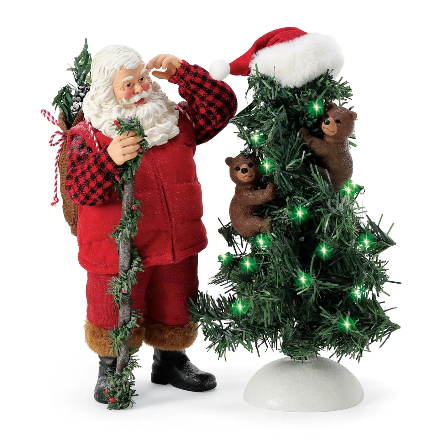 Department 56 Possible Dreams Santa Bear Headed Figure 6016451 New