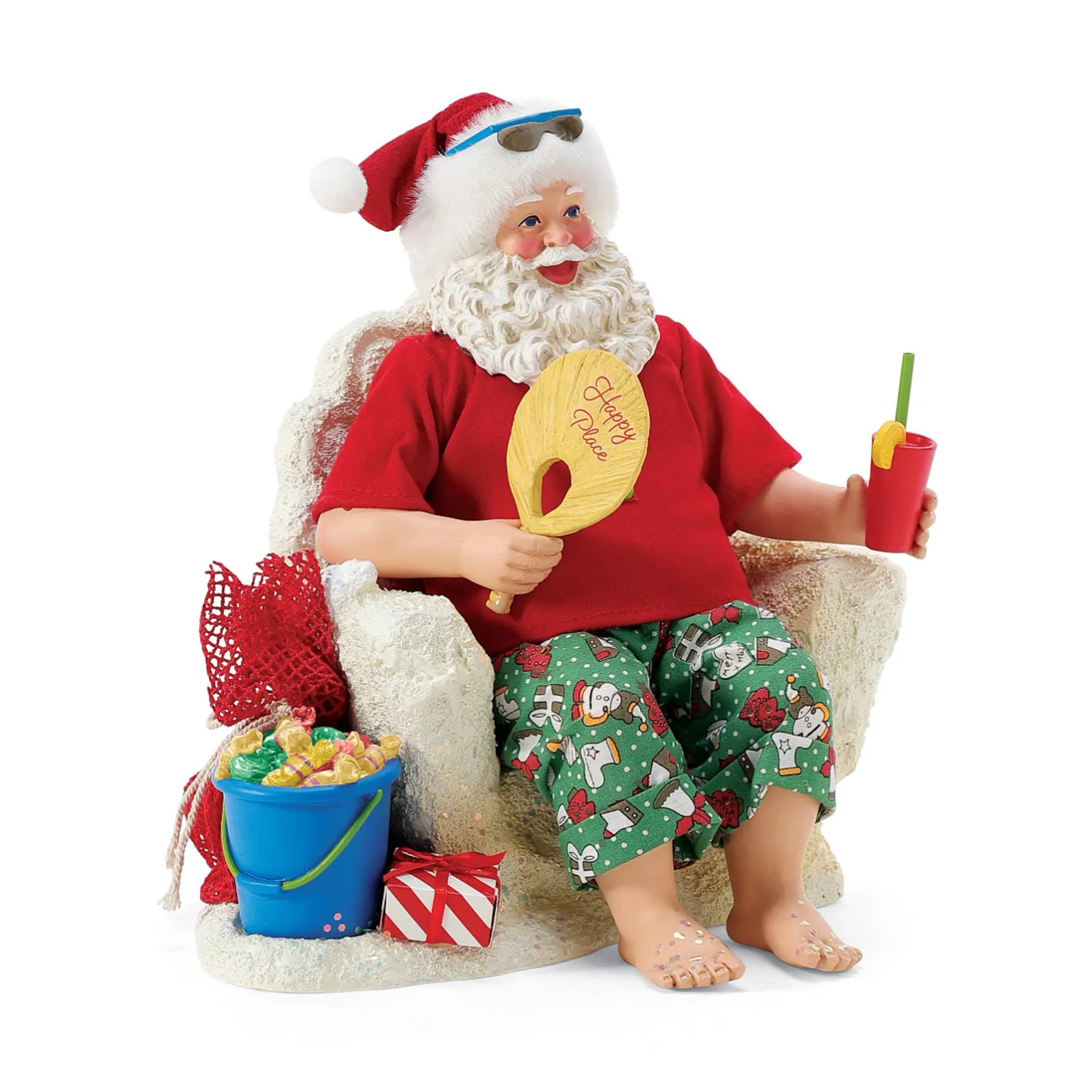 Department 56 Possible Dreams Santa Happy Place Figure 6016441 Hot