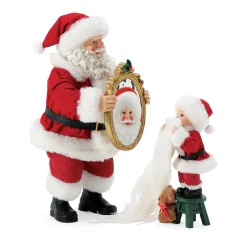 Department 56 Possible Dreams Santa Seeing is Believing Figure 6016460 Discount