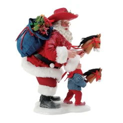 Department 56 Possible Dreams Santa Round Up Figure 6016449 Online