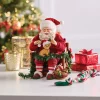 Department 56 Possible Dreams Santa Yappy Holidays Figure 6016214 Clearance