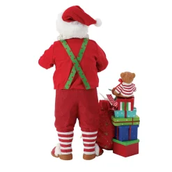 Department 56 Possible Dreams Santa Favorite Christmas Stuffies Figure 6015891 Clearance