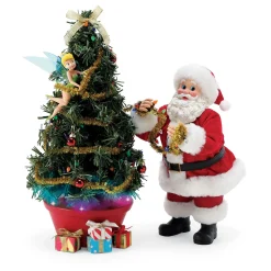 Department 56 Possible Dreams Santa Little Bit of Pixie Dust Animated Figure 6016494 New