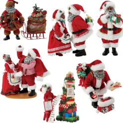 Department 56 Possible Dreams African American Santa 2025 Set Hot