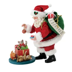 Department 56 Possible Dreams Santa Whiskering You A Merry Christmas Figure 6015859 Clearance