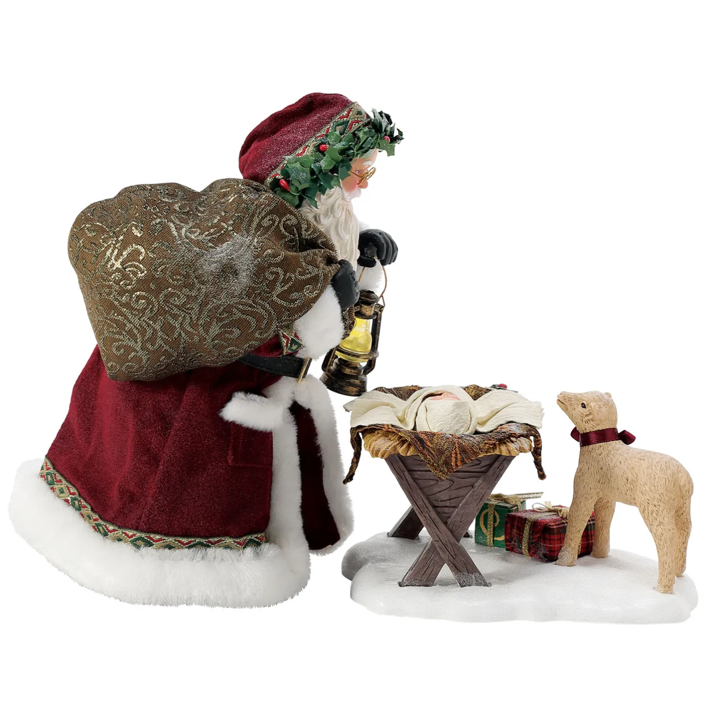 Department 56 Possible Dreams Santa Sleep in Heavenly Peace Figure 6016459 Outlet