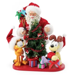 Department 56 Possible Dreams Garfield 'Tis the Season Figure 6016609 Clearance