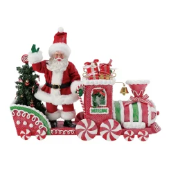Department 56 Possible Dreams Candy Cane Train Figure 6015174 Hot