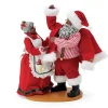 Department 56 Possible Dreams African American Santa Santa's New Suit Figure 6015878 Sale