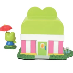 Department 56 Sanrio Hello Kitty Village Keroppi's Market Building 6014717 Outlet