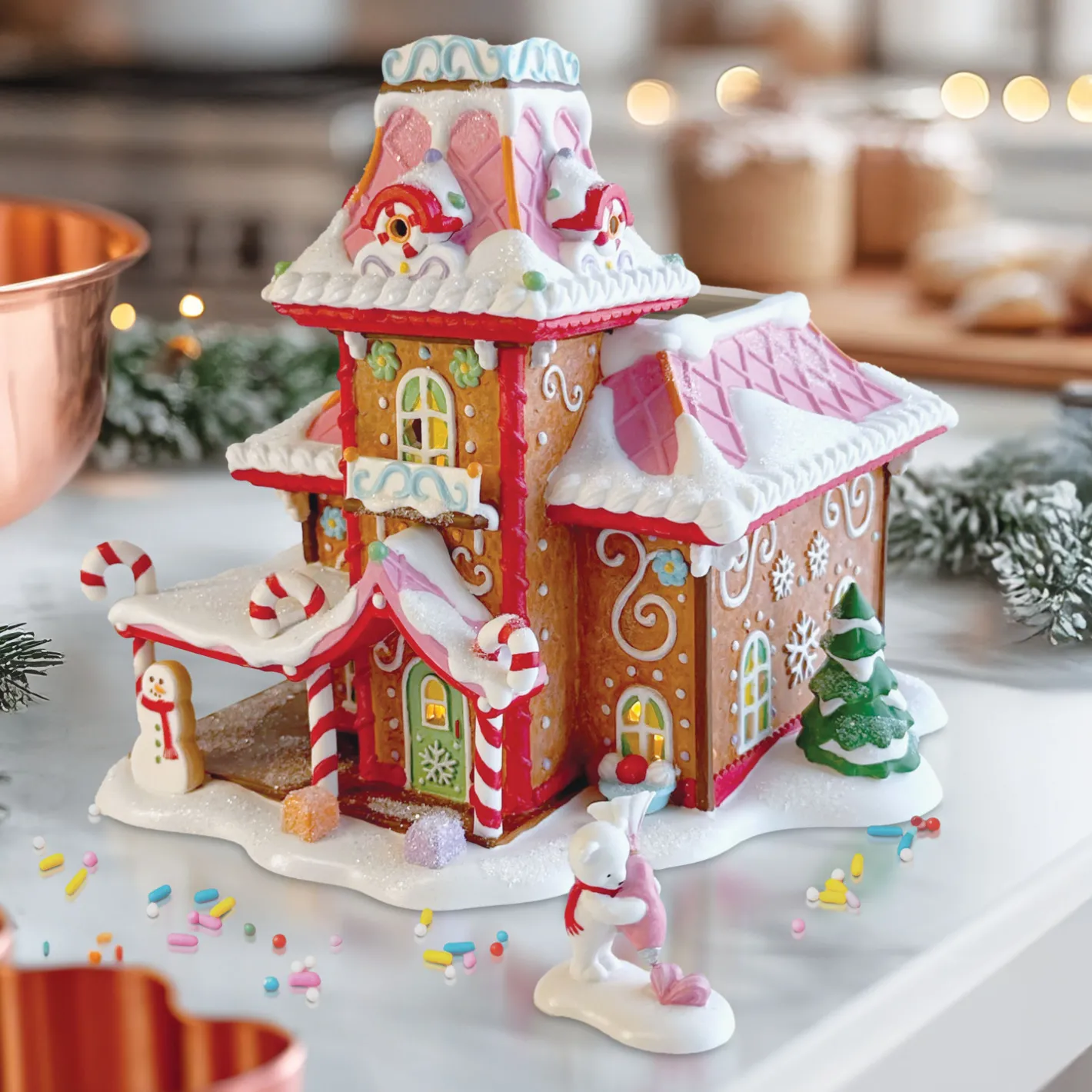 Department 56 Scenterville Village The Delicious Smell of Baking Building with Scent Warmer 6014677