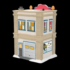 Department 56 Snow Village Bea's Beehive Salon Building 6009714 Online