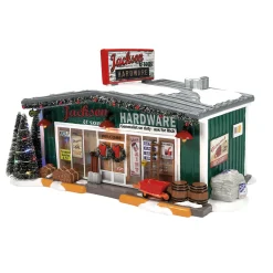 Department 56 Snow Village Jackson & Son's Hardware 6013447 Sale
