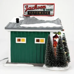 Department 56 Snow Village Jackson & Son's Hardware 6013447 Sale