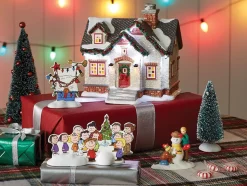Department 56 Snow Village The Peanuts House Set 6007629 Clearance