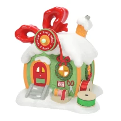 Department 56 The Grinch Village Every Who's Ribbon & Bows Building 6009728 Clearance