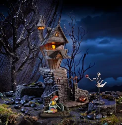 Department 56 The Nightmare Before Christmas Village Jack's House with Jack & Sally 4060370 Discount
