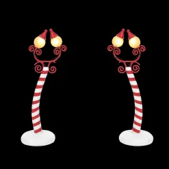 Department 56 The Nightmare Before Christmas Village Christmas Town Street Lights 6007743 Clearance
