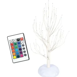 Department 56 Village Accessory White Twinkle Branch Tree 6013630 Clearance