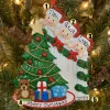 Polar X Family of 3 Around the Christmas Tree Personalized Ornament OR1789-3 Online