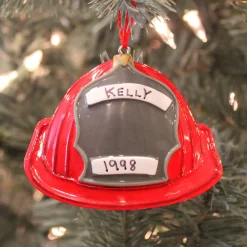 Polar X Fireman Hat Personalized Christmas Ornament OR1028 Outlet
