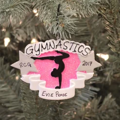 Polar X Gymnastics Personalized Christmas Ornament Discount