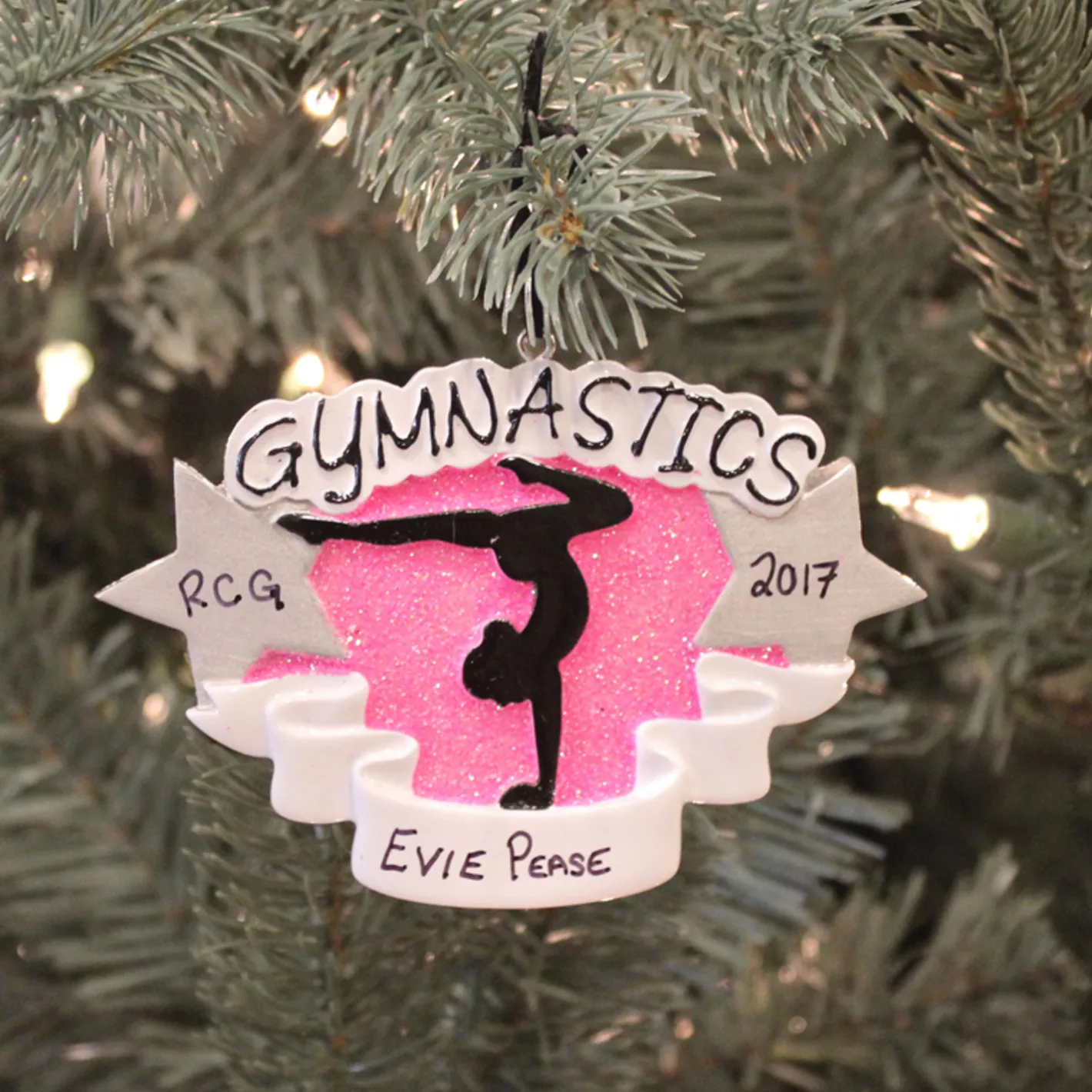 Polar X Gymnastics Personalized Christmas Ornament Discount