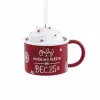 Hallmark 2.5" Christmas Mug Christmas Ornament 1HGO2089 Clearance