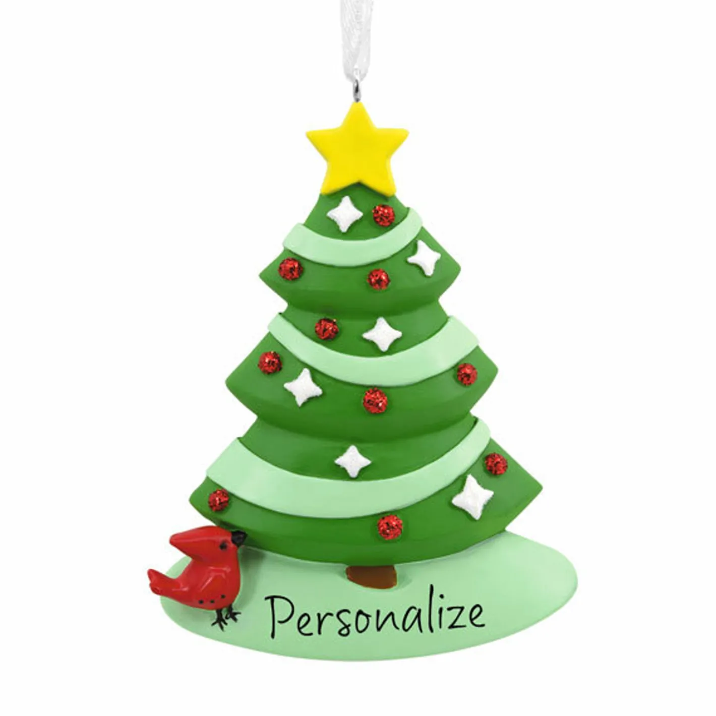 Hallmark 3.85" Christmas Tree Personalized Ornament 1HGO2503 New