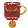 Hallmark 3.2" For Santa Mug Christmas Ornament 1HGO2787
