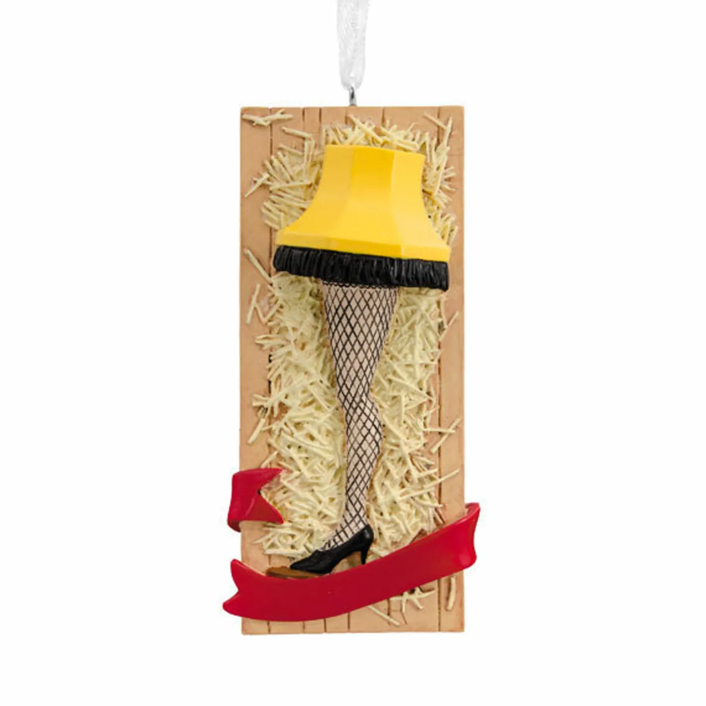 Hallmark 3.75" Leg Lamp Personalized Christmas Ornament 2HCM5413 Hot