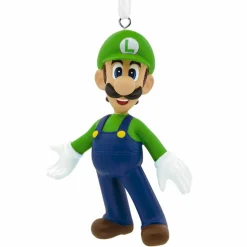 Hallmark 3" Nintendo Luigi Christmas Ornament 2HCM9455 Online