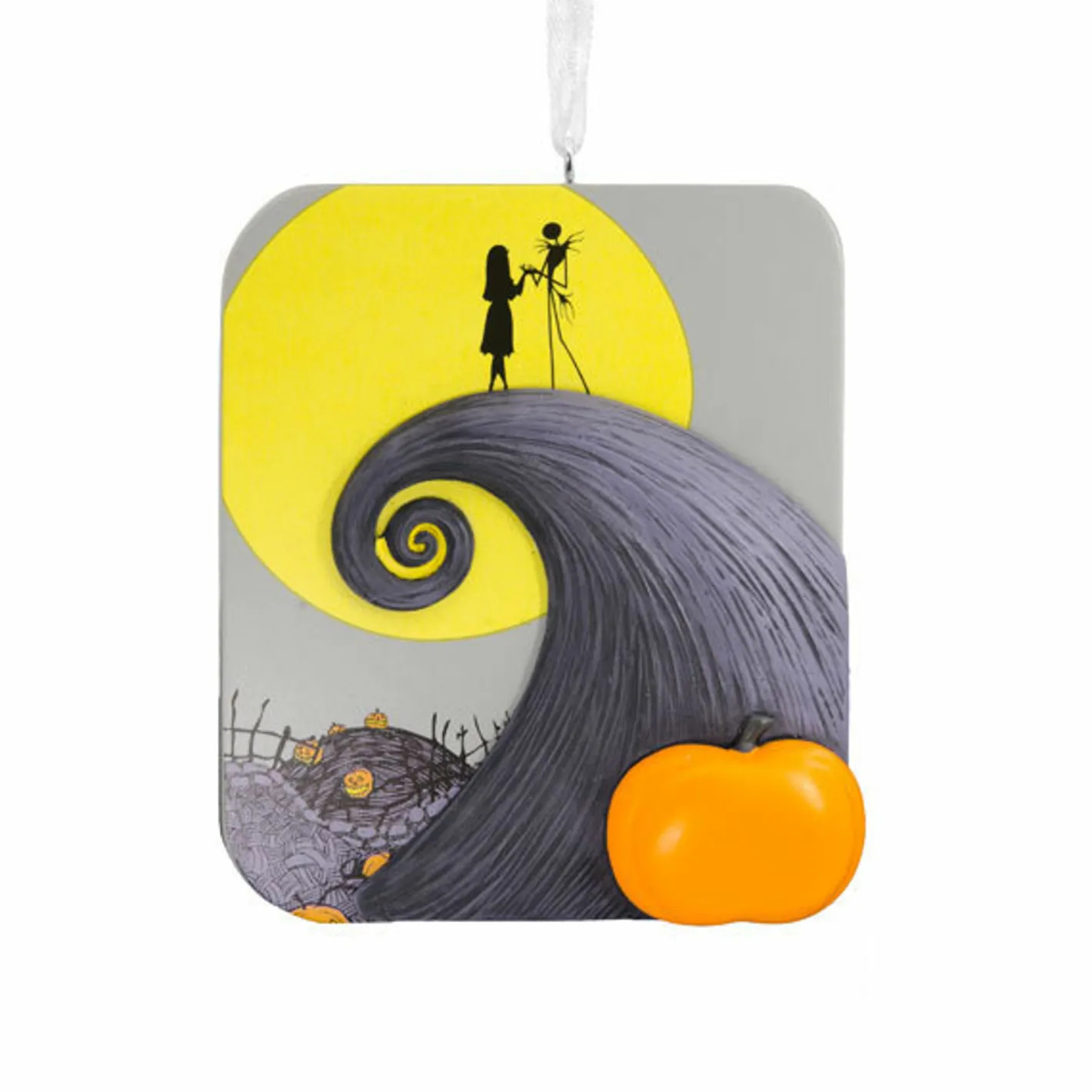 Hallmark 3.9" The Nightmare Before Christmas Personalized Christmas or Halloween Ornament 3HCM1001 New