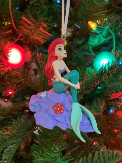 Hallmark Disney Princess Ariel on Rock Christmas Ornament 3HCM0810 Online